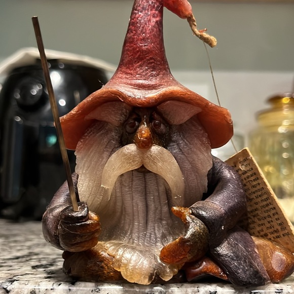 🧙🏽♂️ WIZARD CANDLE🕯️ 1978 VINTAGE WATERCOURSE WAX WORKS RENAISSANCE FESTIVAL - Picture 4 of 12